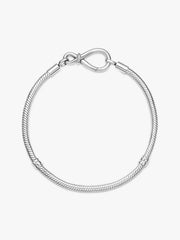 Pandora Moments Infinity Knot Snake Chain Bracelet