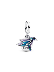 Hummingbird Double Dangle Charm
