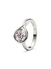 FINAL SALE - Pandora Infinite 14k White Gold Lab-grown Diamond Ring