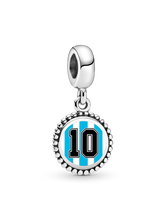 Argentina #10 Soccer Charm
