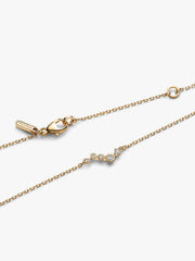 Pandora Era Lab-Grown Diamond Droplet Bar Necklace