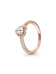 Elevated Heart Ring