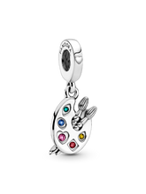 Artist's Palette Dangle Charm