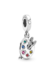 Artist's Palette Dangle Charm