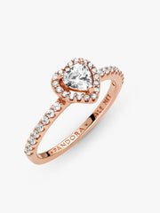 Elevated Heart Ring