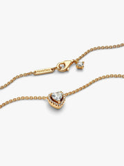 Elevated Heart Necklace