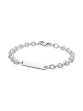 Engravable Bar Link Bracelet
