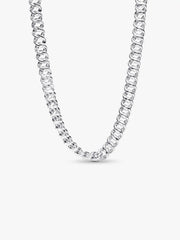 Pavé Cuban Chain Necklace