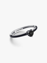 White Chakra Heart Ring