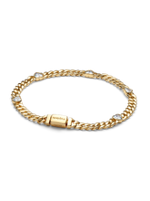Heart Cuban Chain Bracelet
