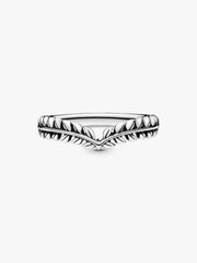 Wheat Grains Wishbone Ring