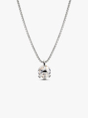 FINAL SALE - Pandora Nova 14k White Gold Lab-grown Diamond Pendant Necklace