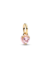 Pink Chakra Heart Mini Dangle Charm