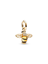 Sparkling Bee Dangle Charm
