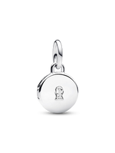 Openable & Engravable Love Locket Dangle Charm