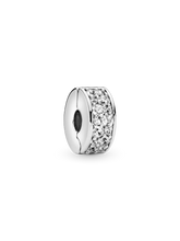 Clear Pavé Clip Charm