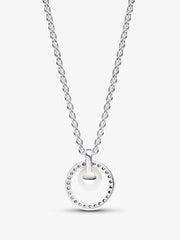 Treated Freshwater Cultured Pearl & Pavé Collier Necklace