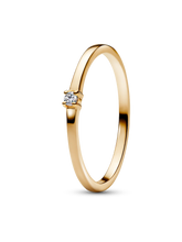 Pandora Era 14k Gold Lab-grown Diamond Single Stone Ring