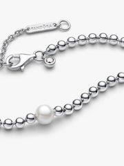 Treated Freshwater Cultured Pearl & Beads Collier Necklace