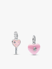 Key To My Heart Charm Duo