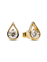 FINAL SALE - Pandora Infinite 14K White Gold Lab-grown Diamond Earrings