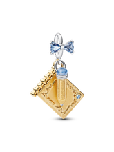 Bridgerton Dance Card & Pencil Dangle Charm