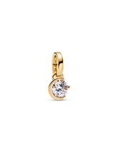 Pandora Talisman 14k Gold Lab-grown Diamond Moon Pendant