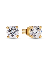 Pandora Era 14k Gold Lab-grown Diamond Earrings