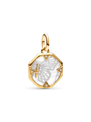 Pandora ME Pearlescent Butterfly Medallion Charm