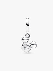 FINAL SALE - Disney Mickey Mouse Sparkling Head Silhouette Dangle Charm