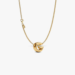 Letter G Charm Necklace