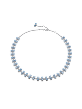 Bridgerton Blue Bow Necklace