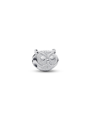 Textured Owl Mini Charm