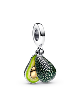 Avocado Double Dangle Charm