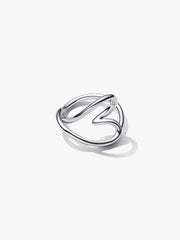 Organically Shaped Heart Ring