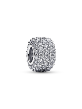 Sparkling Pavé Triple-row Charm