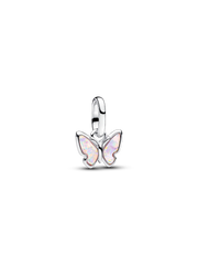 Pink Butterfly Mini Dangle Charm