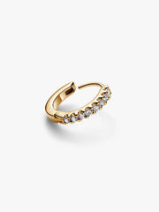 Pandora Era Lab-grown Diamond Hoop Earrings 14K Gold