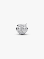 Textured Owl Mini Charm
