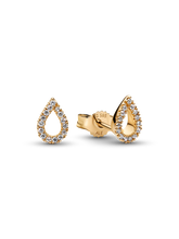 Pandora Infinite Lab-grown Diamond Pavé Stud Earrings