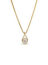Pandora Infinite 14k White Gold Lab-grown Diamond Pendant Necklace
