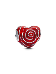 FINAL SALE - Rose Heart Charm