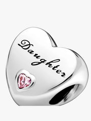 Daughter Heart Charm