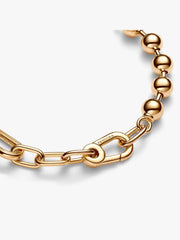 Pandora ME Metal Bead & Link Chain Bracelet