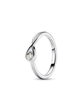 Pandora Infinite Sterling Silver Lab-grown Diamond Ring