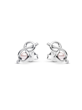 Infinity Knot Stud Earrings