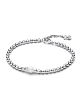 Treated Freshwater Cultured Pearl & Beads Bracelet