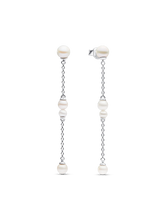 FINAL SALE - Treated Freshwater Cultured Pearl Drop Earrings