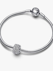 Sparkling Pavé Triple-row Charm