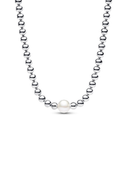 Treated Freshwater Cultured Pearl & Beads Collier Necklace